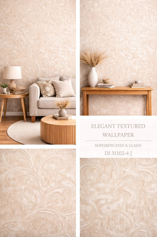Elegant Textured Wallpaper (Free Installation)