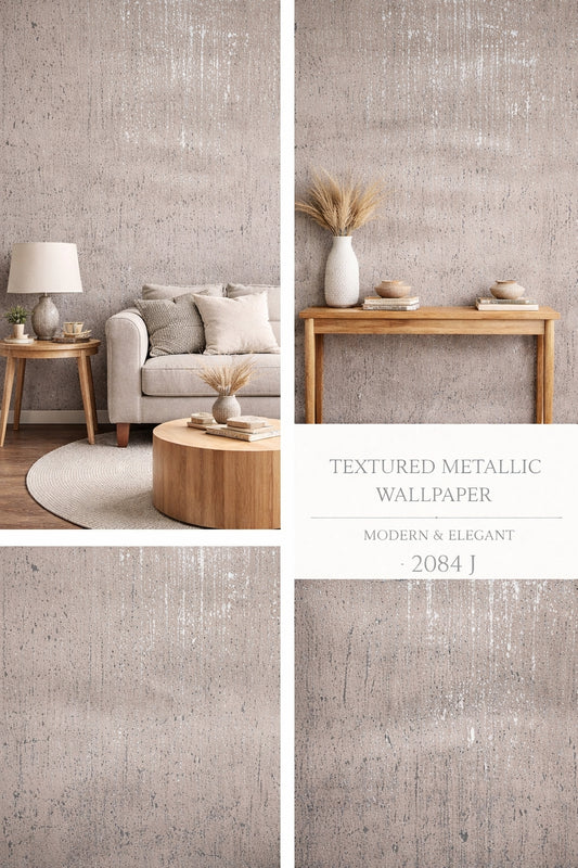 Texture Metallic Wallpaper (Free Installation)