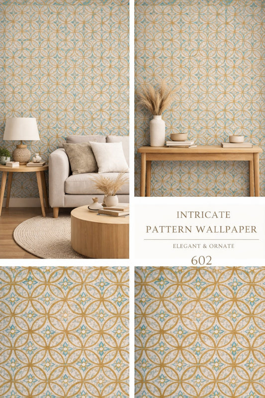 Intricate Pattern Wallpaper (Free Installation)
